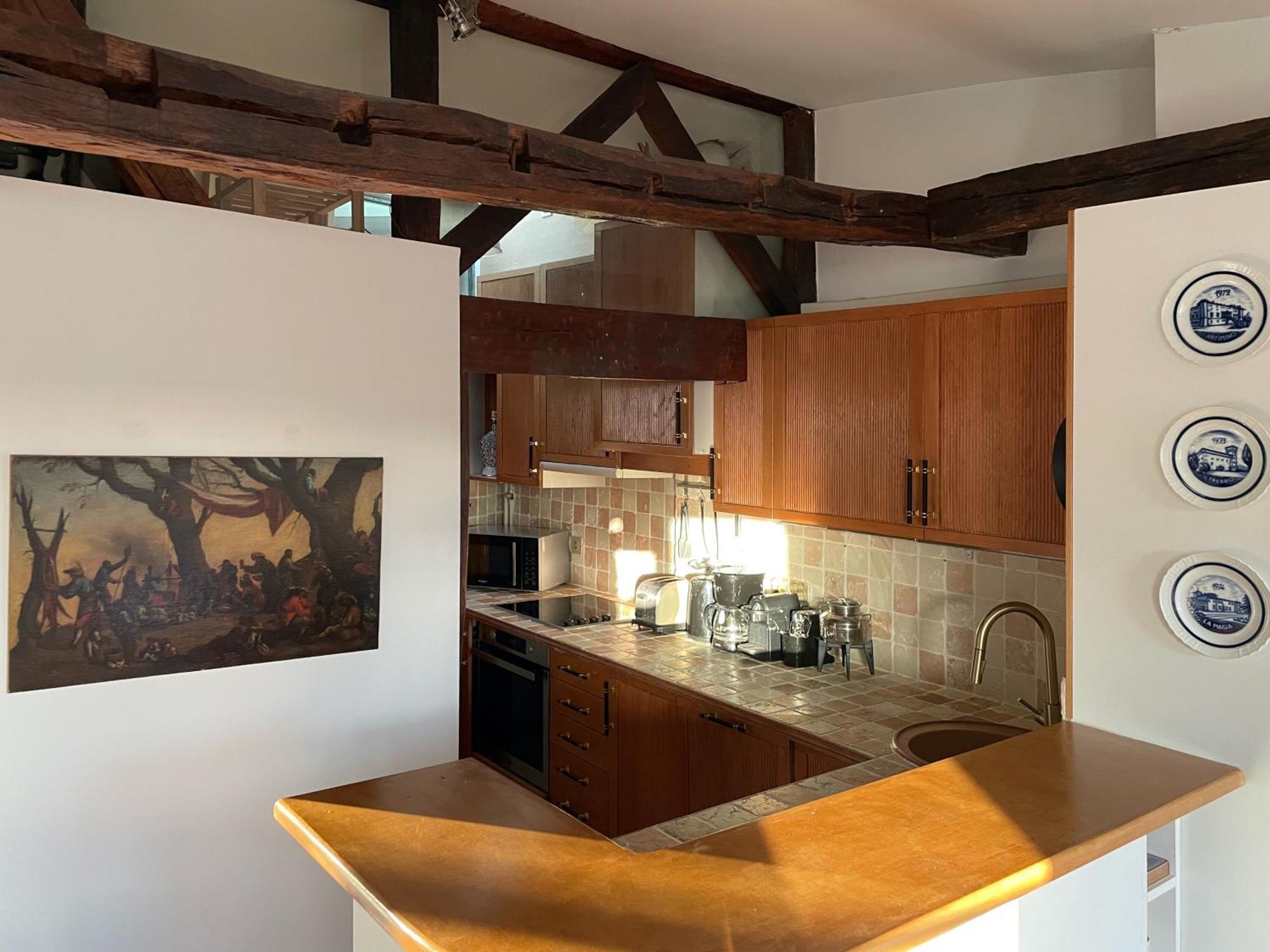 Appartement Odeon 1 Bedroom, Ac, Lift, Terrace, Garage Parijs