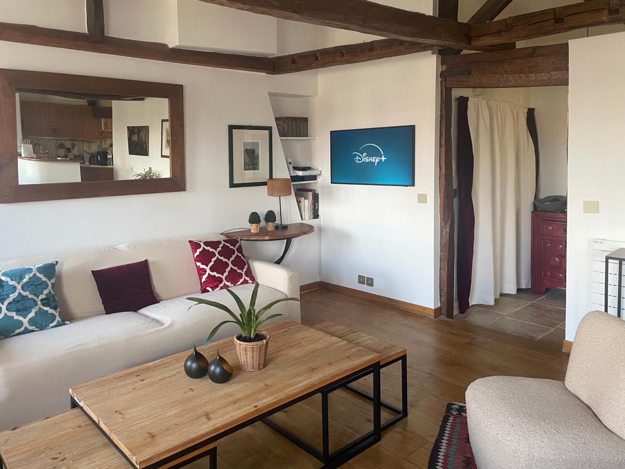 Odeon 1 Bedroom, Ac, Lift, Terrace, Garage Appartement Parijs